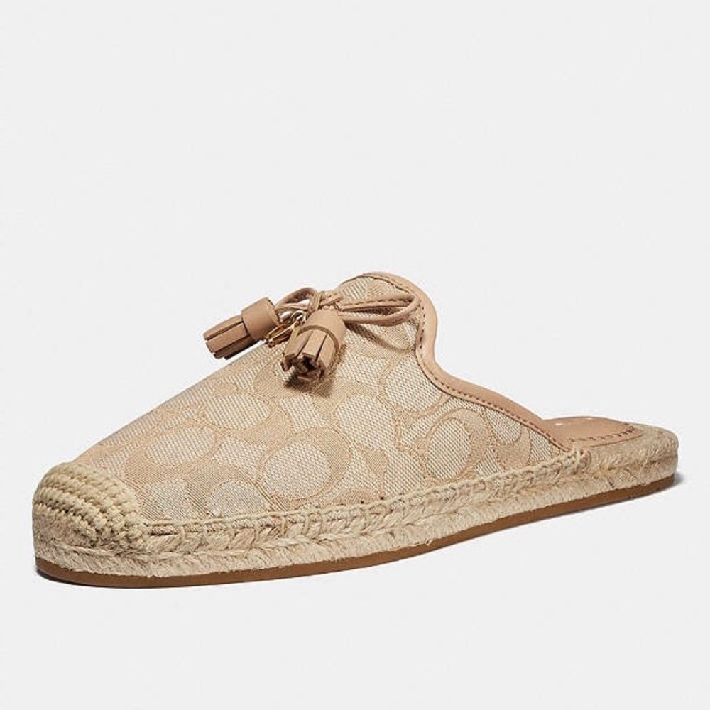 BNIB COACH FG3481 CASSIDY ESPADRILLE
